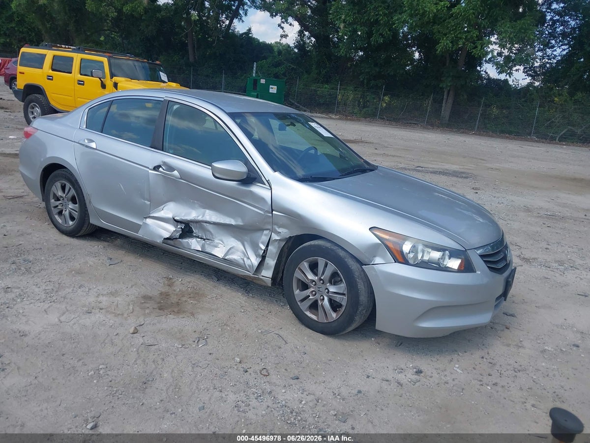 2012 HONDA ACCORD 2.4 SE