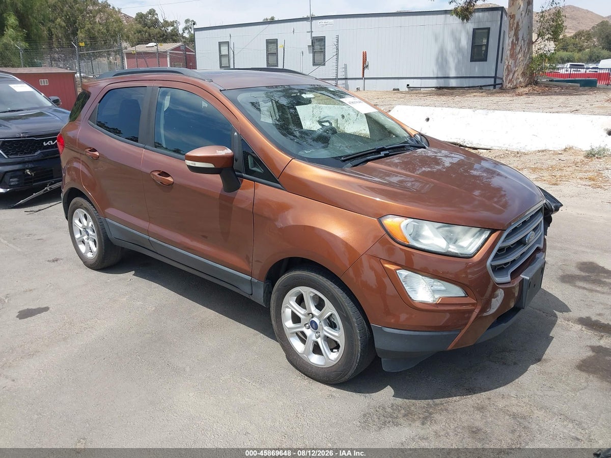 2019 FORD ECOSPORT SE