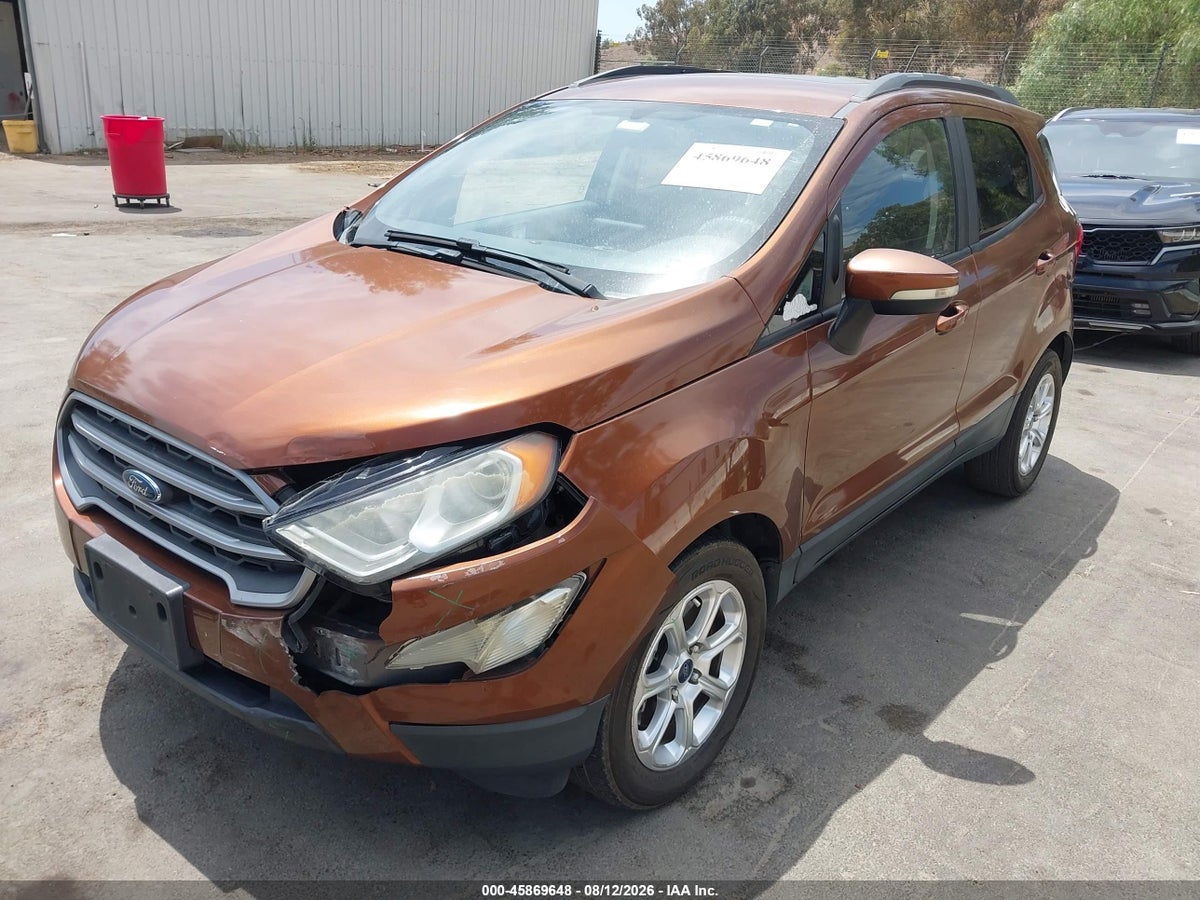 2019 FORD ECOSPORT SE — снимка 2