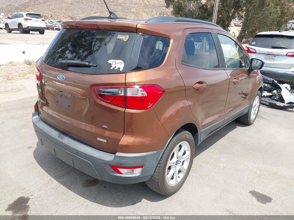 2019 FORD ECOSPORT SE — снимка 4
