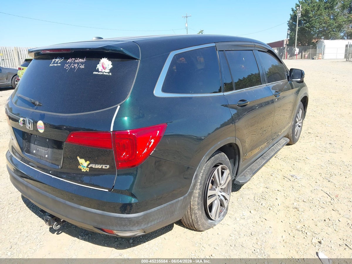 2018 HONDA PILOT EX-L — снимка 4