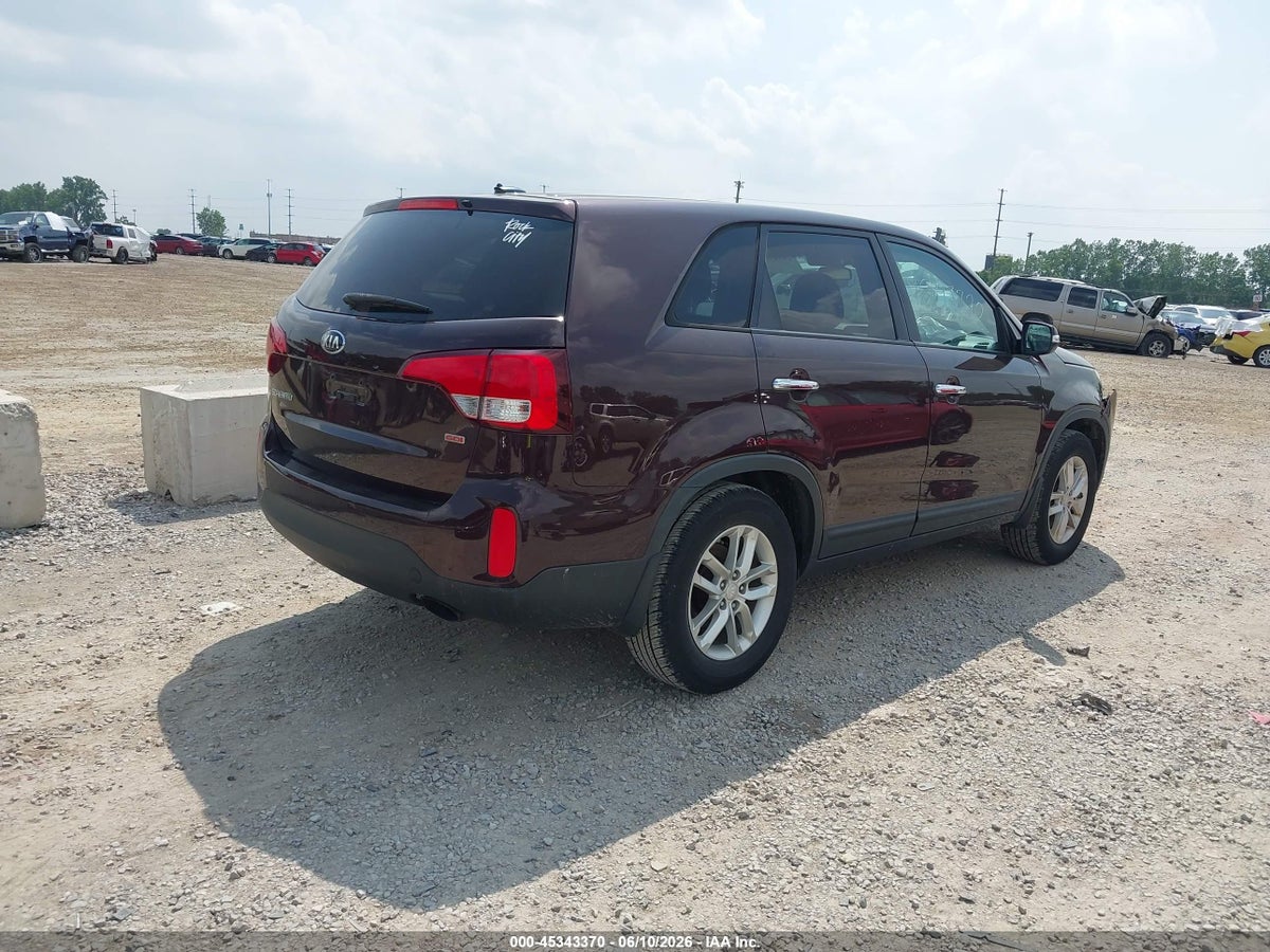 2015 KIA SORENTO LX — снимка 4