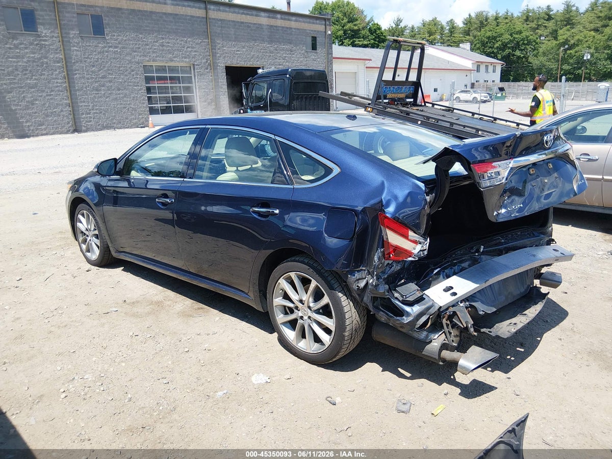 2014 TOYOTA AVALON XLE TOURING — снимка 3