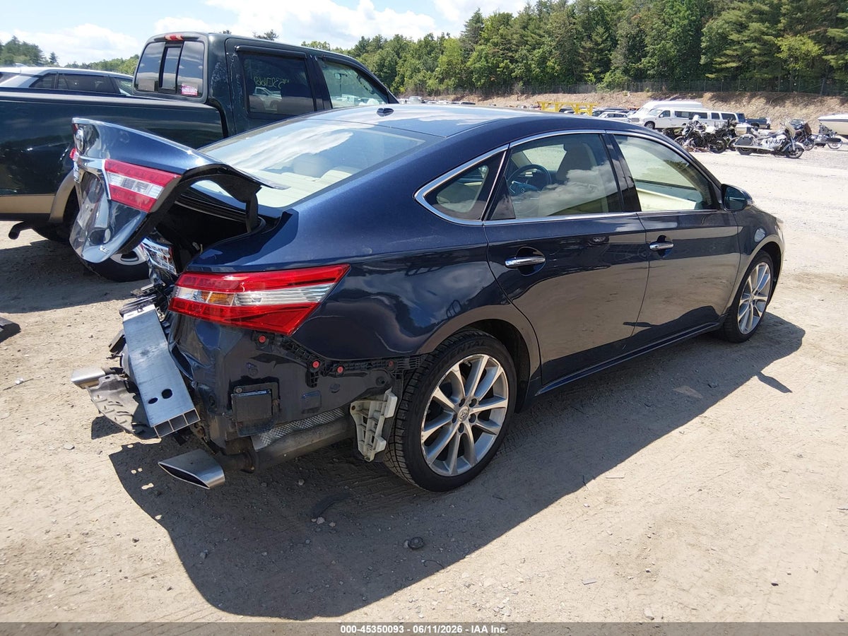 2014 TOYOTA AVALON XLE TOURING — снимка 4