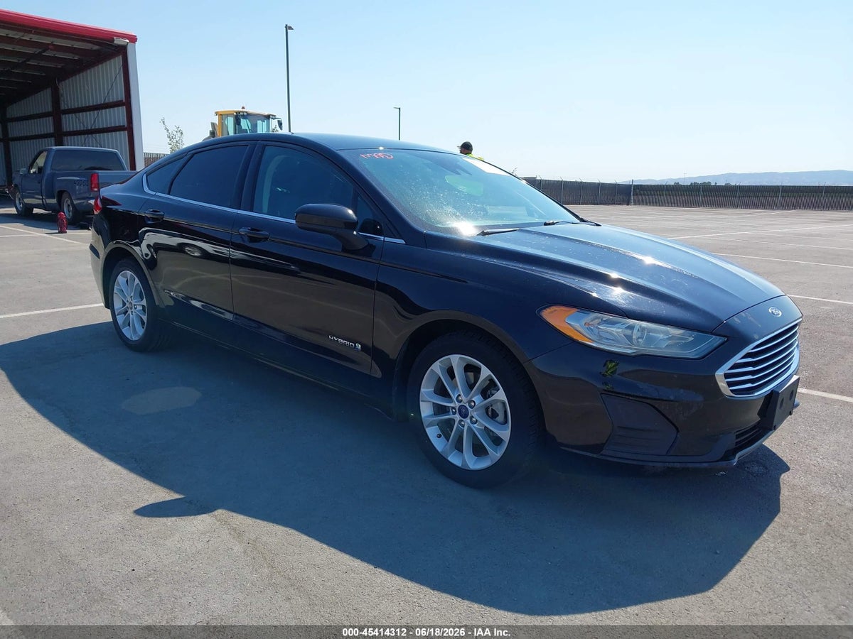 2019 FORD FUSION HYBRID SE