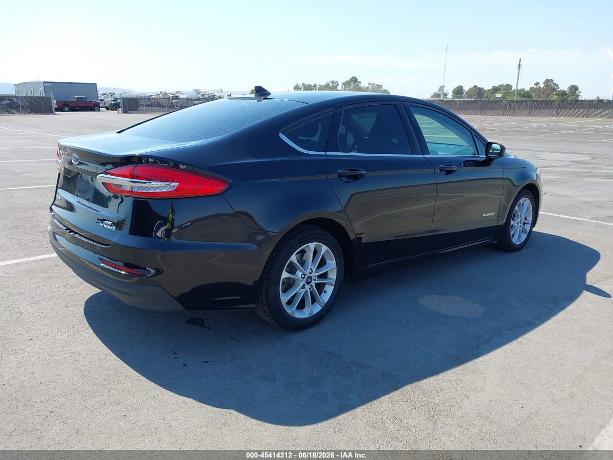 2019 FORD FUSION HYBRID SE — снимка 4