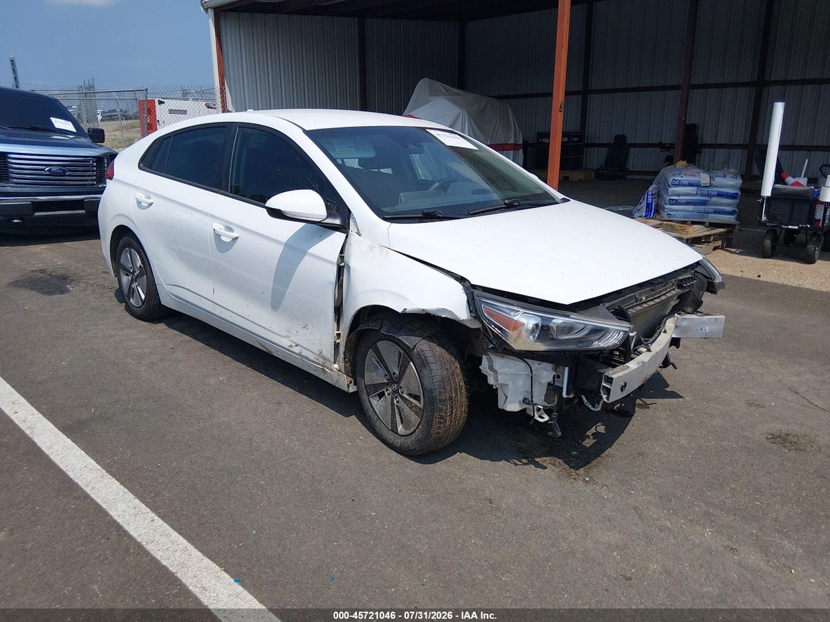 2022 HYUNDAI IONIQ HYBRID BLUE