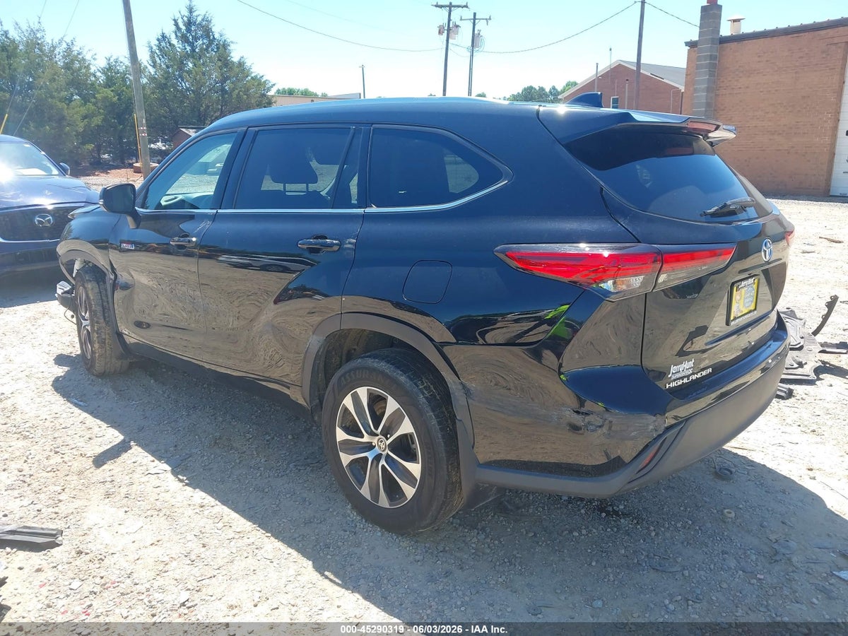 2020 TOYOTA HIGHLANDER HYBRID XLE — снимка 3