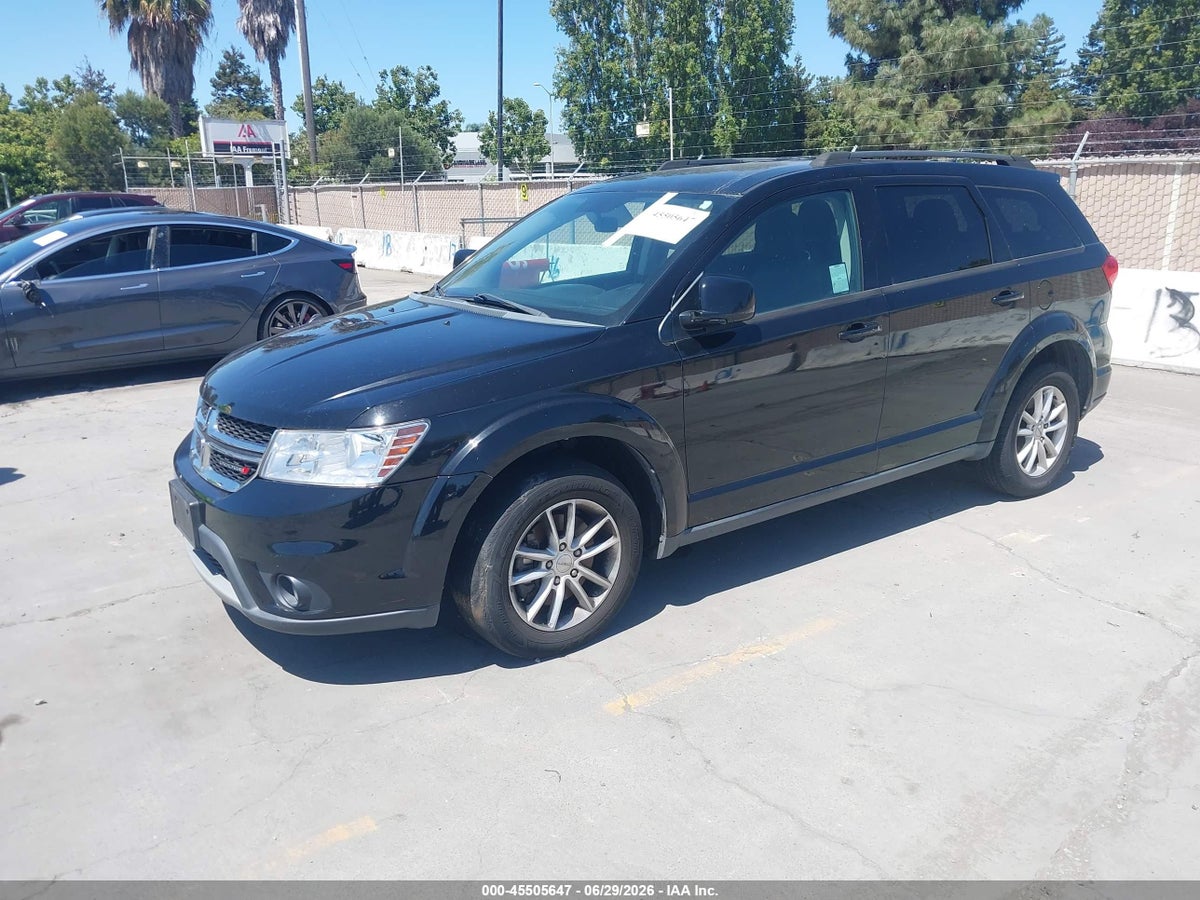 2017 DODGE JOURNEY SXT — снимка 2