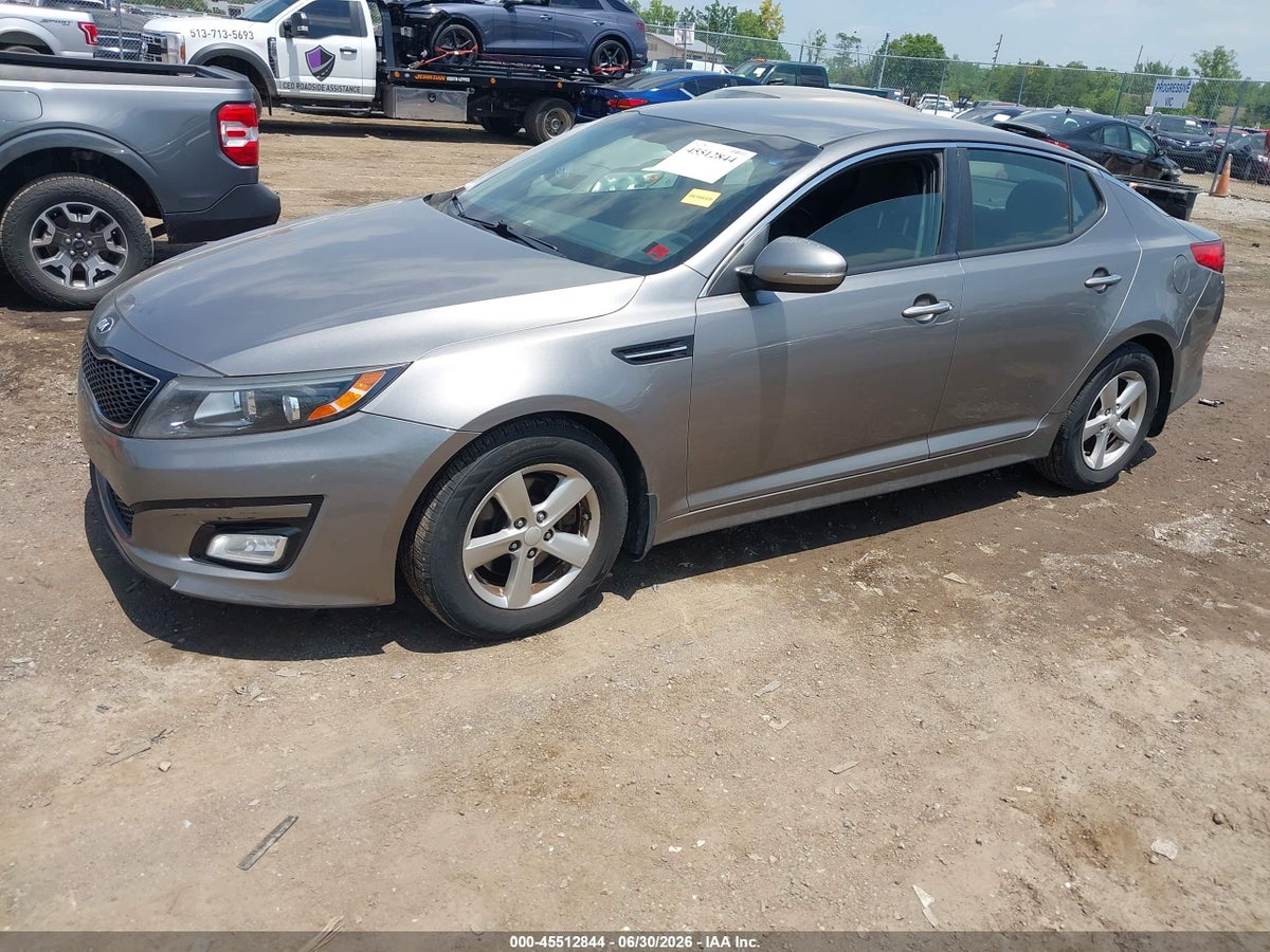 2015 KIA OPTIMA LX — снимка 2