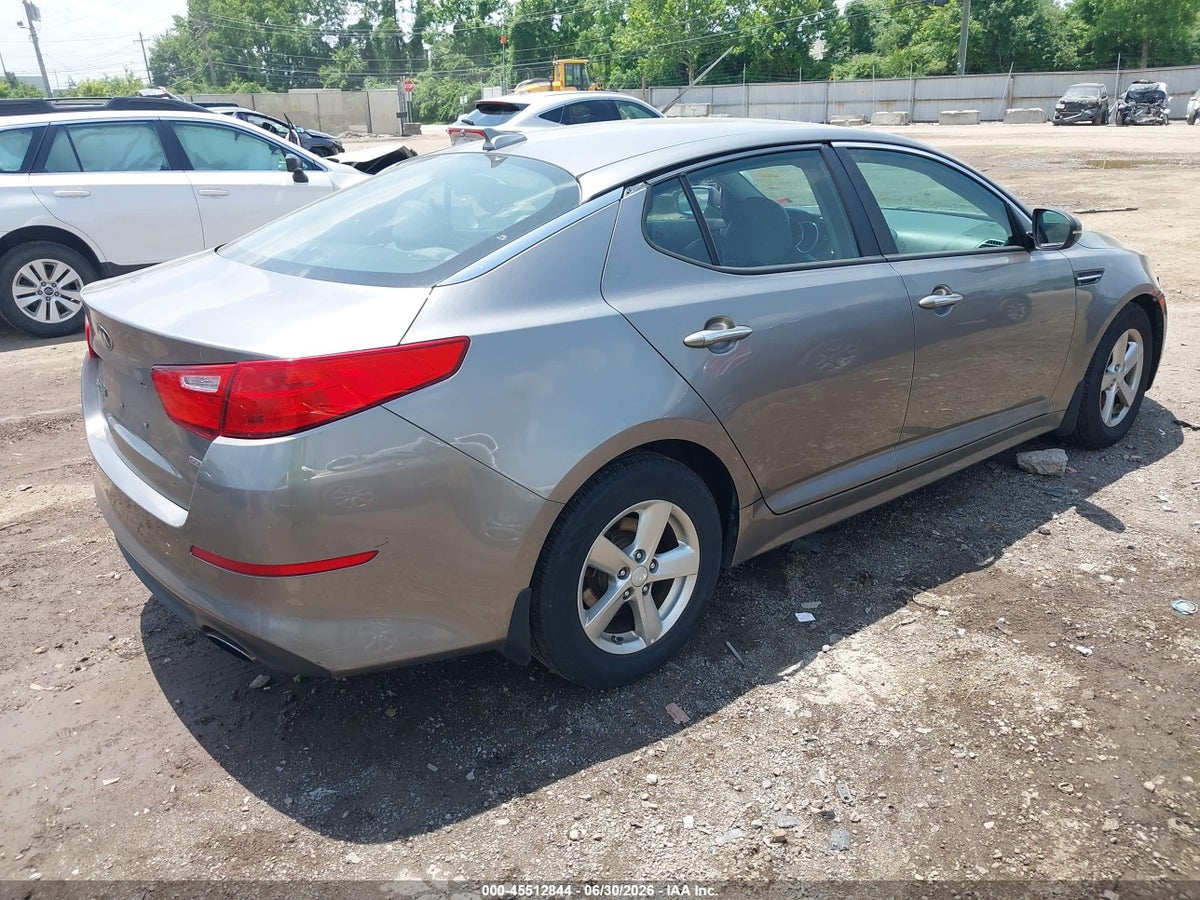 2015 KIA OPTIMA LX — снимка 4