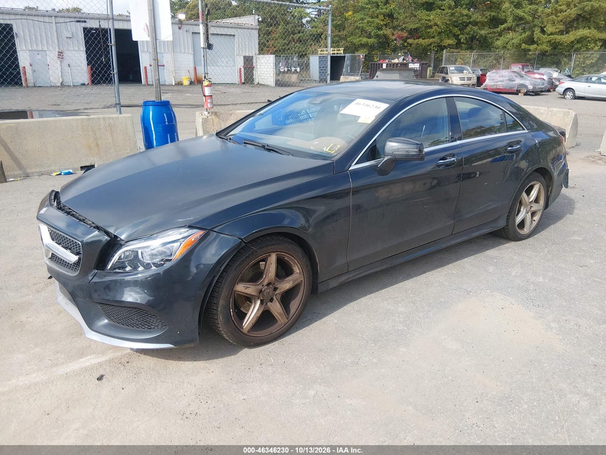 2016 MERCEDES-BENZ CLS 400 4MATIC — снимка 2