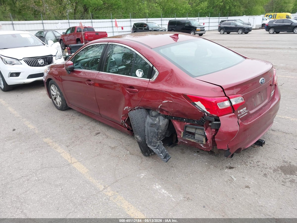 2017 SUBARU LEGACY 2.5I PREMIUM — снимка 3