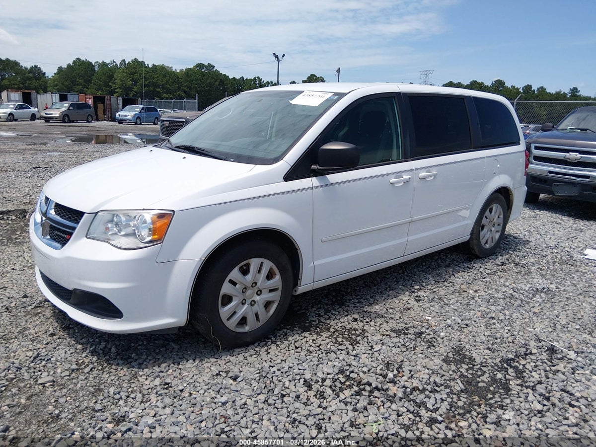2016 DODGE GRAND CARAVAN SE — снимка 2