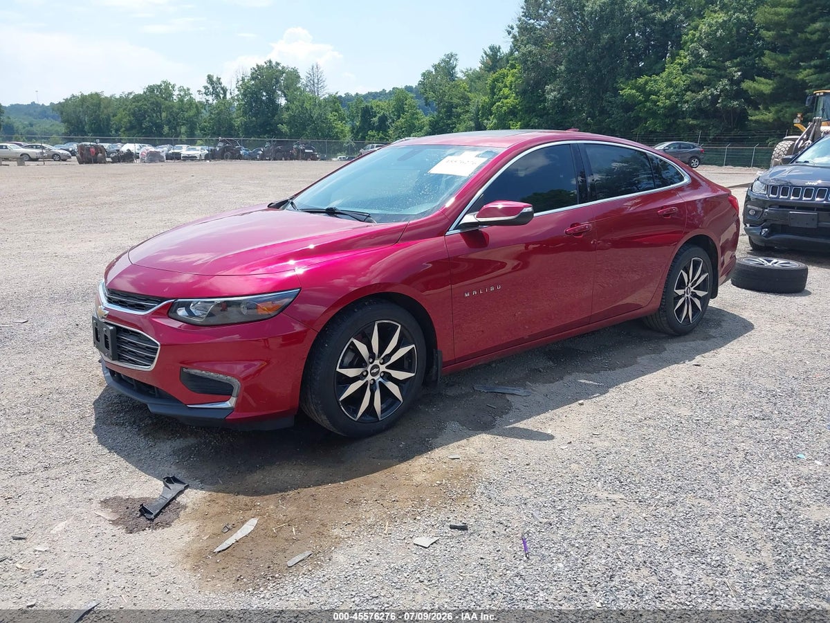 2017 CHEVROLET MALIBU 1LT — снимка 2