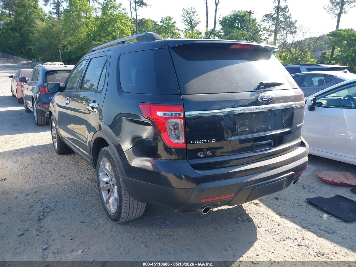 2013 FORD EXPLORER LIMITED — снимка 3