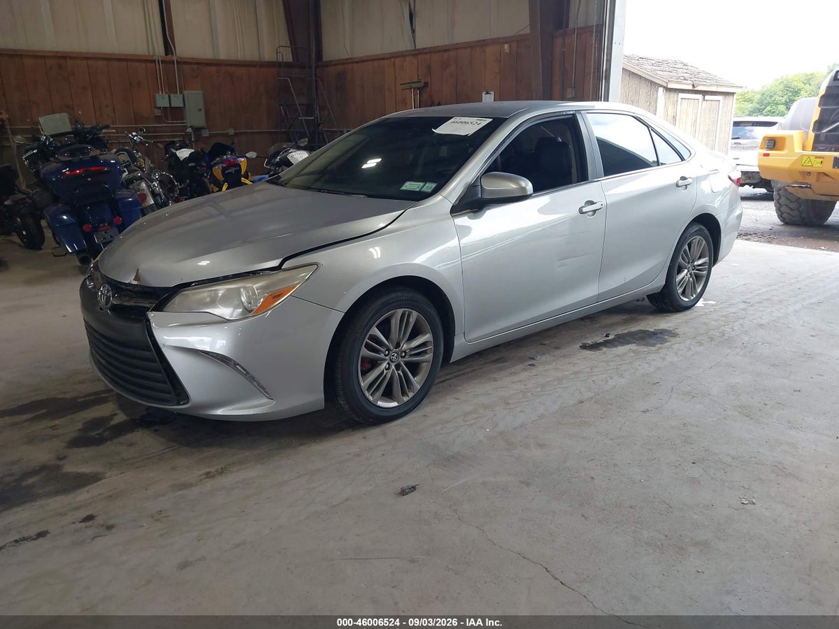 2016 TOYOTA CAMRY SE — снимка 2