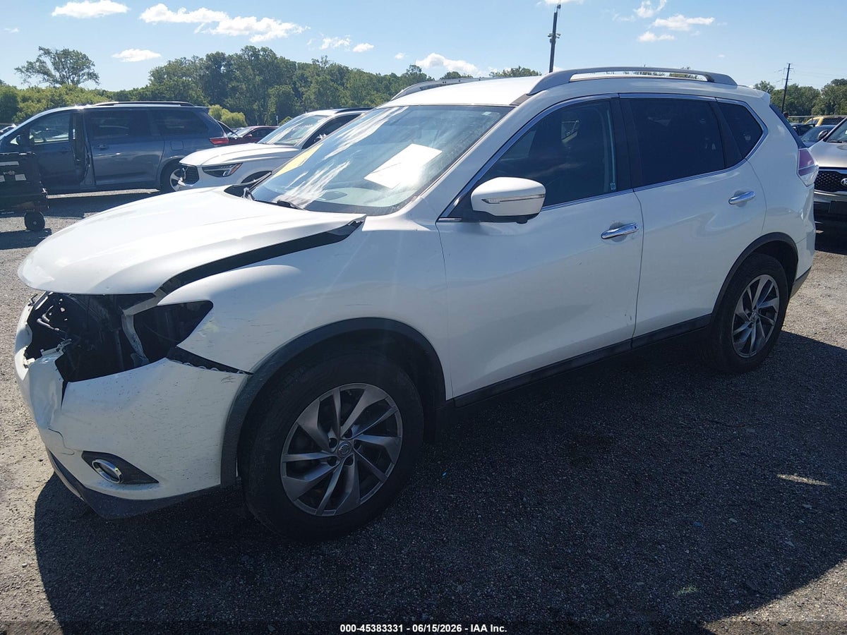 2015 NISSAN ROGUE SL — снимка 2