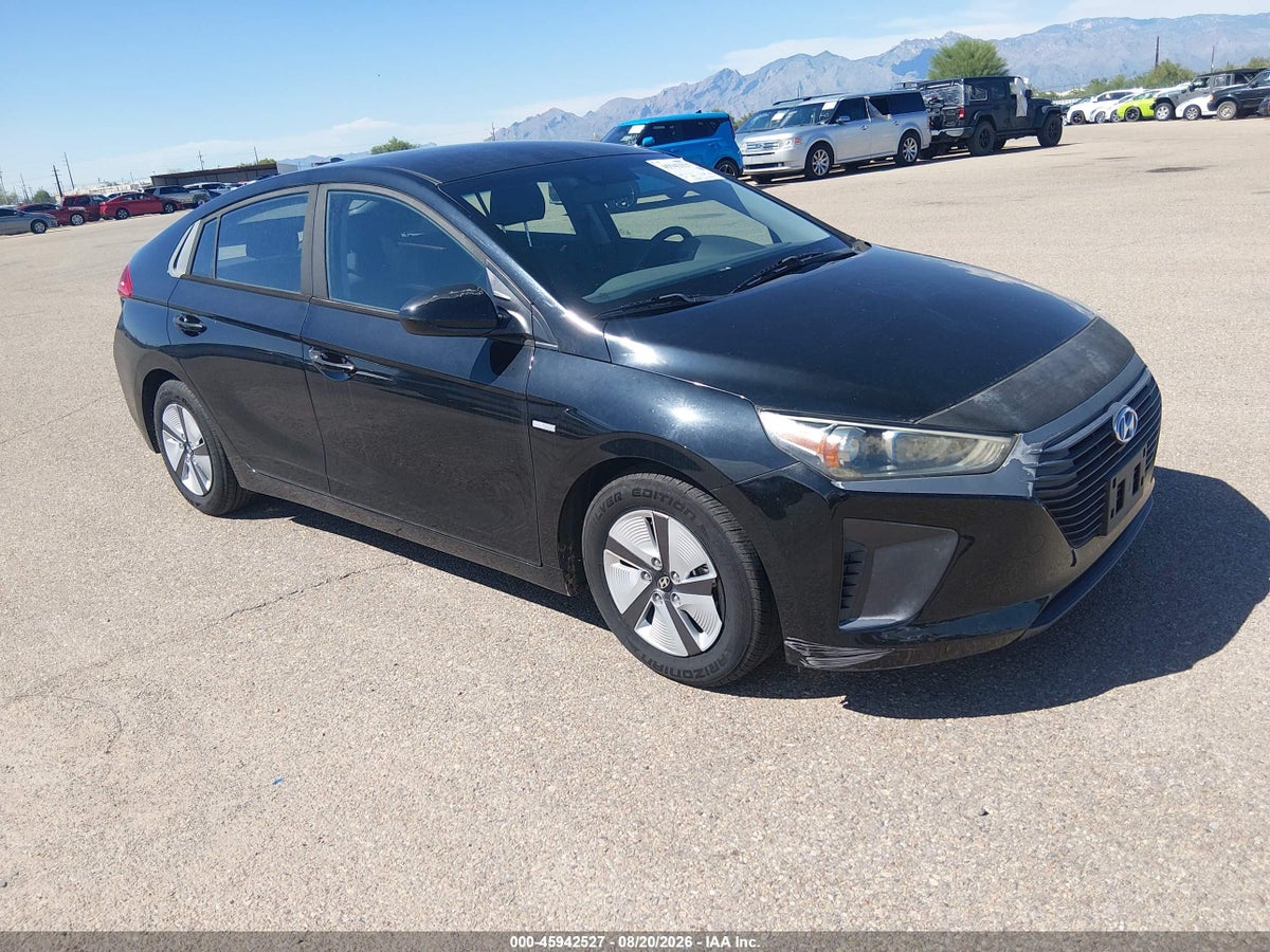 2018 HYUNDAI IONIQ HYBRID BLUE