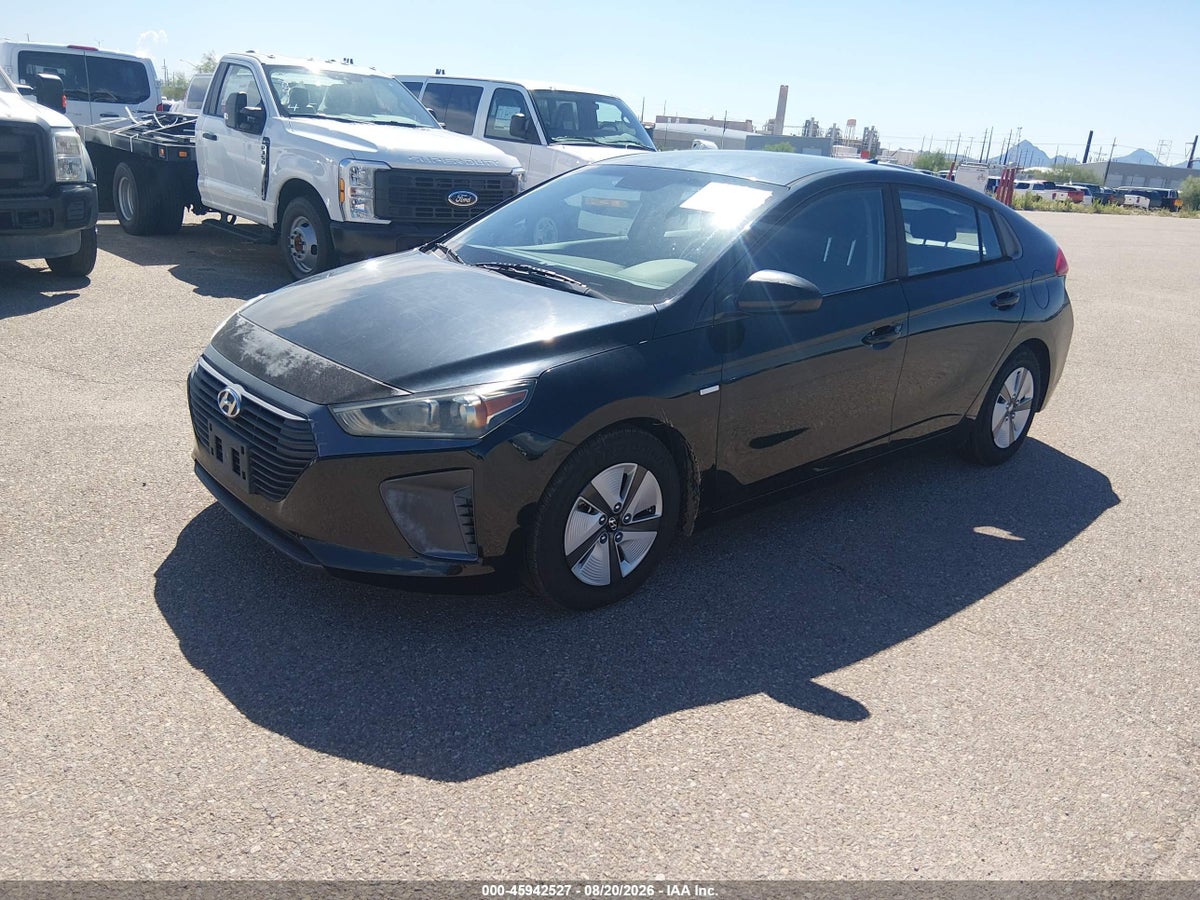 2018 HYUNDAI IONIQ HYBRID BLUE — снимка 2