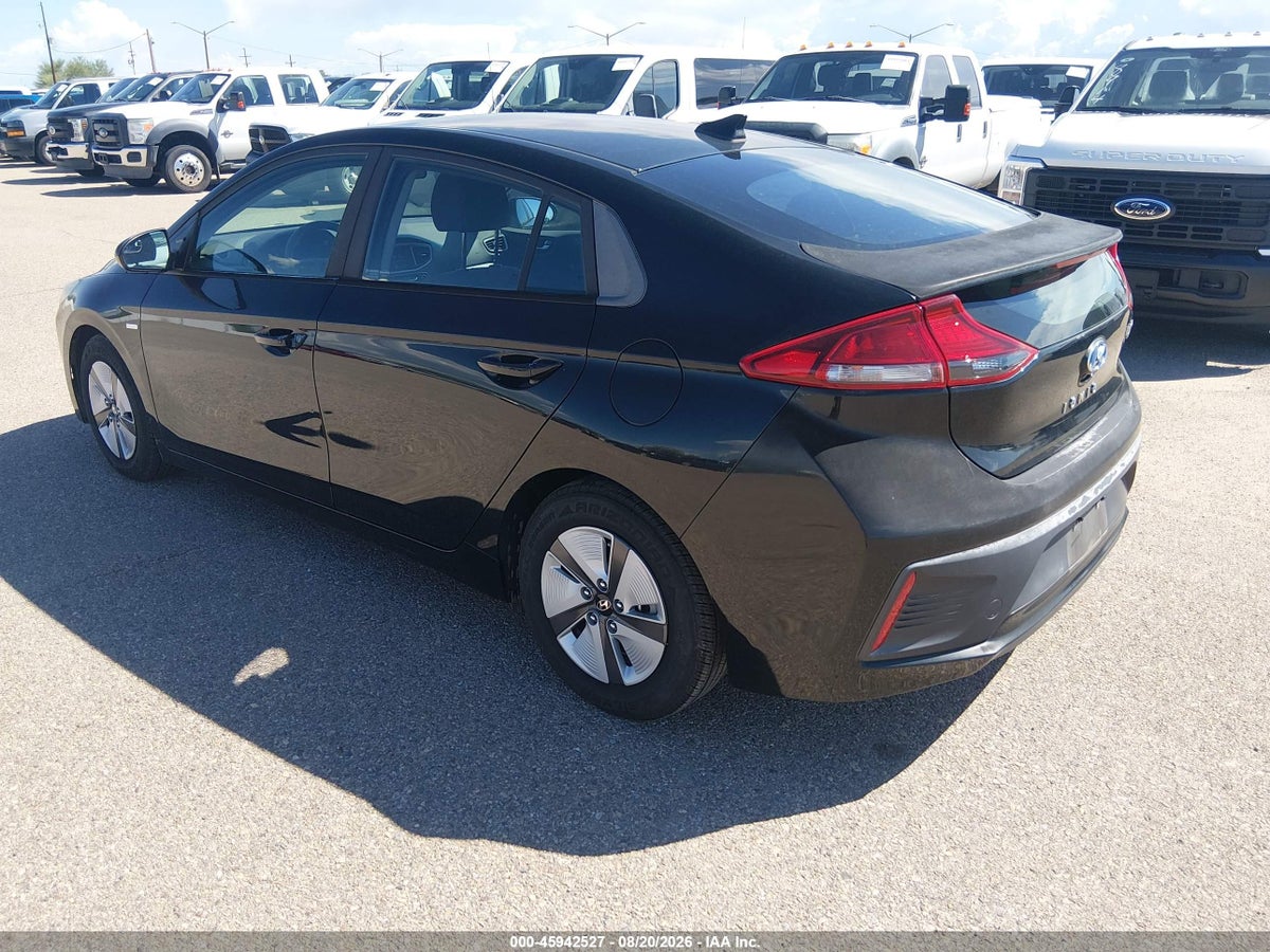 2018 HYUNDAI IONIQ HYBRID BLUE — снимка 3