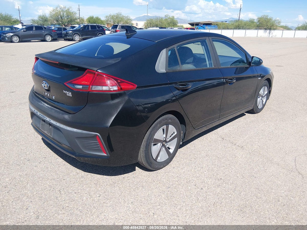 2018 HYUNDAI IONIQ HYBRID BLUE — снимка 4