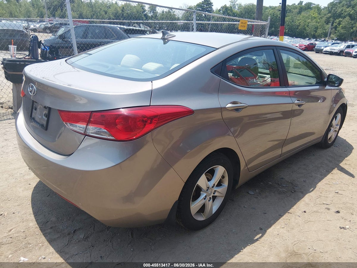 2013 HYUNDAI ELANTRA GLS — снимка 4