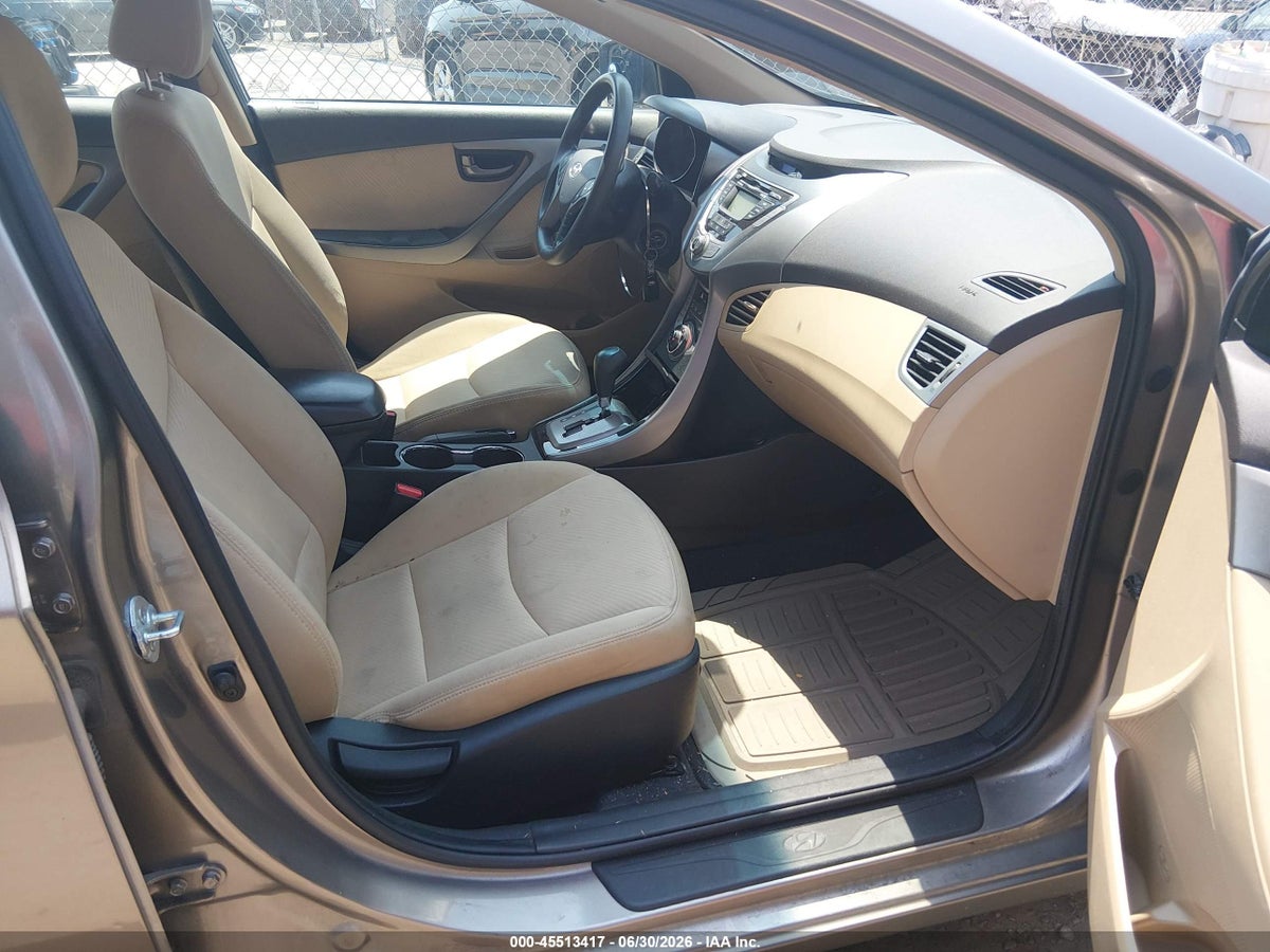 2013 HYUNDAI ELANTRA GLS — снимка 5