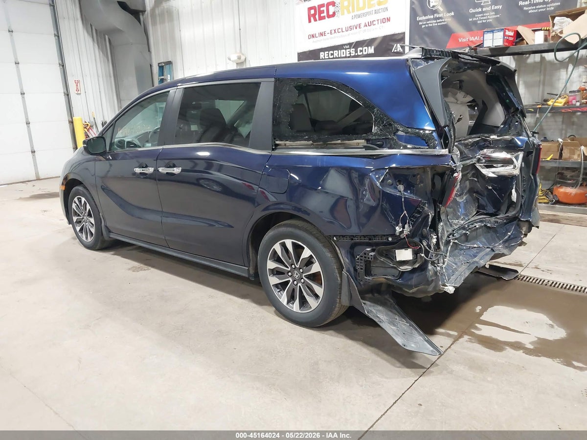 2022 HONDA ODYSSEY EX-L — снимка 3