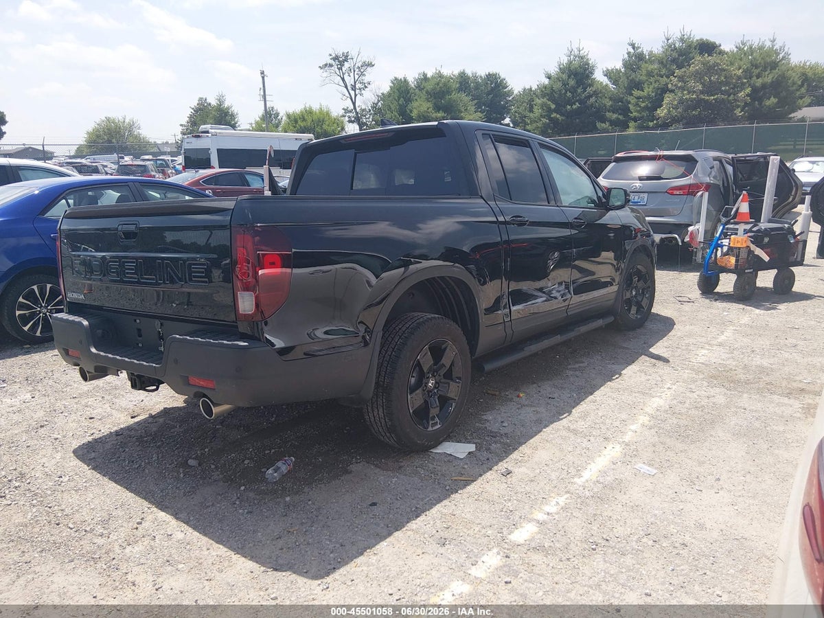 2025 HONDA RIDGELINE BLACK EDITION — снимка 4