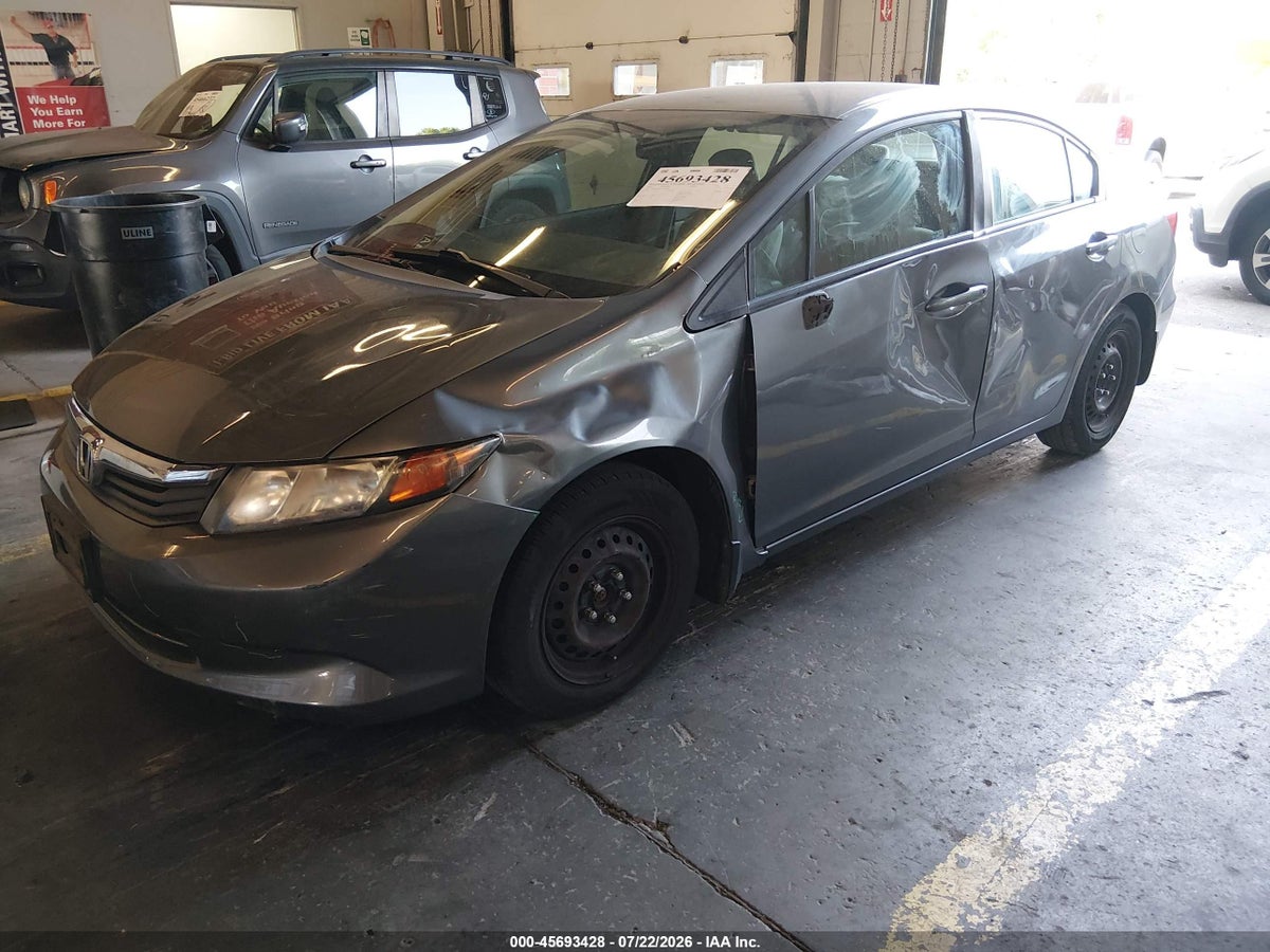 2012 HONDA CIVIC LX — снимка 2