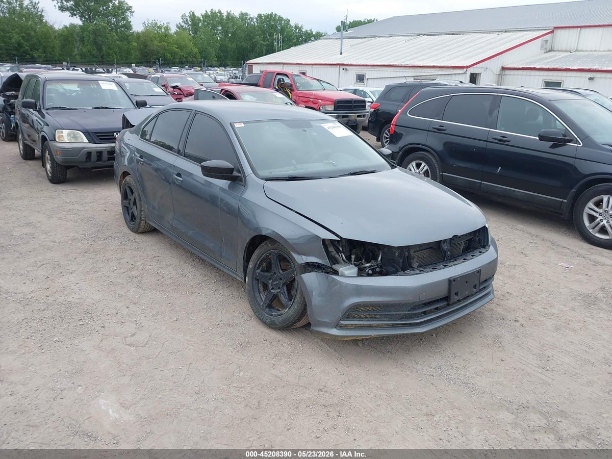 2015 VOLKSWAGEN JETTA 2.0L S