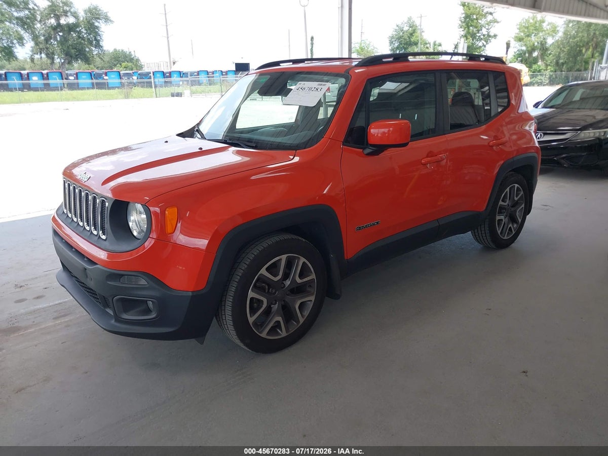 2016 JEEP RENEGADE LATITUDE — снимка 2