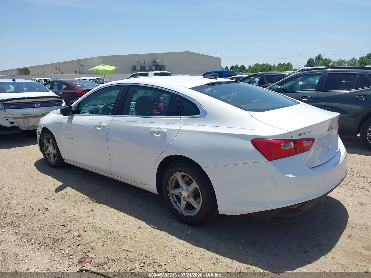 2017 CHEVROLET MALIBU LS — снимка 3