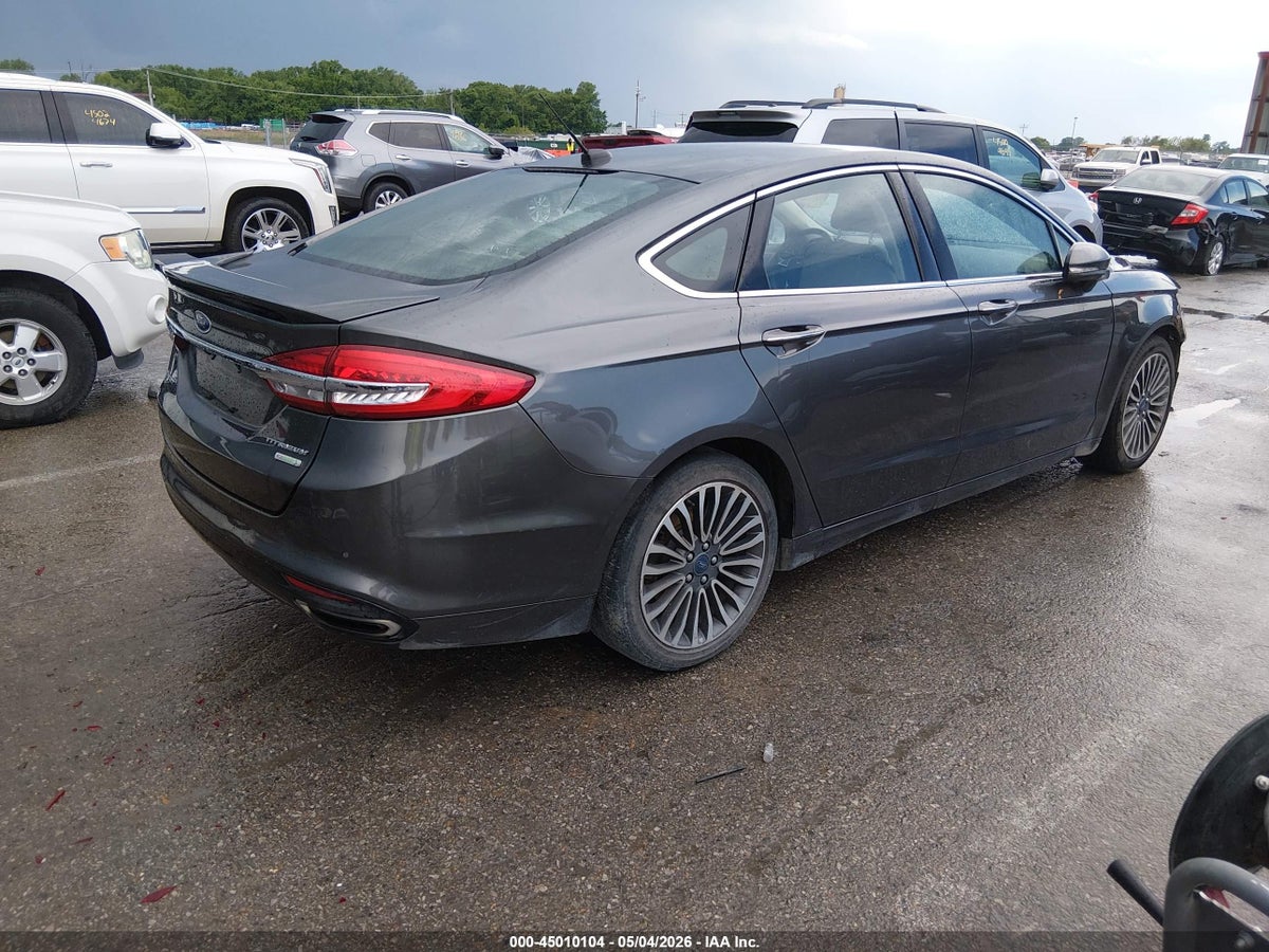 2017 FORD FUSION TITANIUM — снимка 4