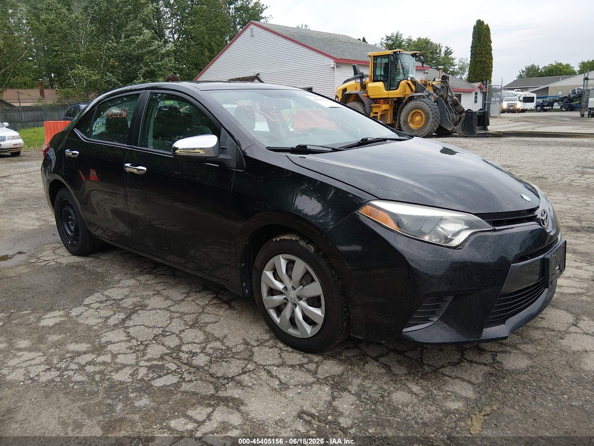 2015 TOYOTA COROLLA LE