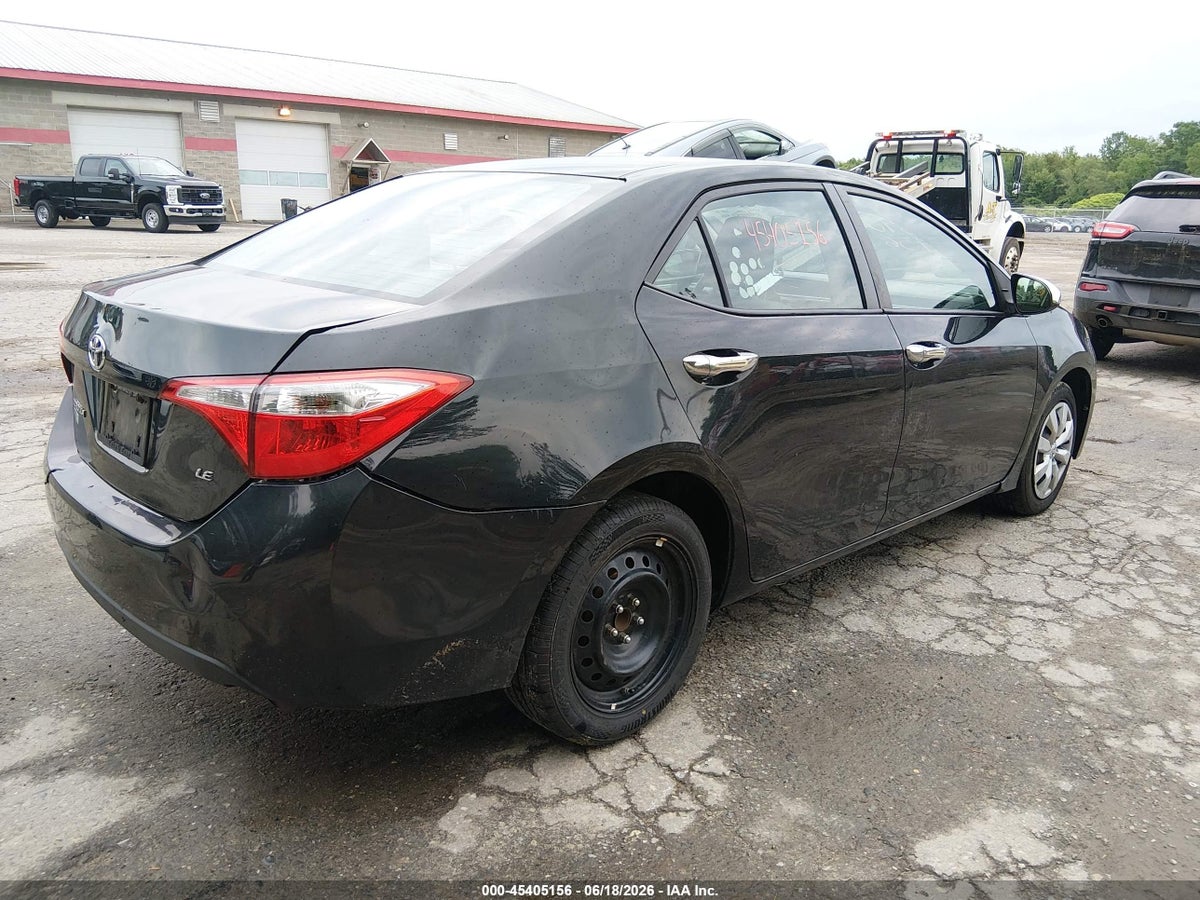 2015 TOYOTA COROLLA LE — снимка 4