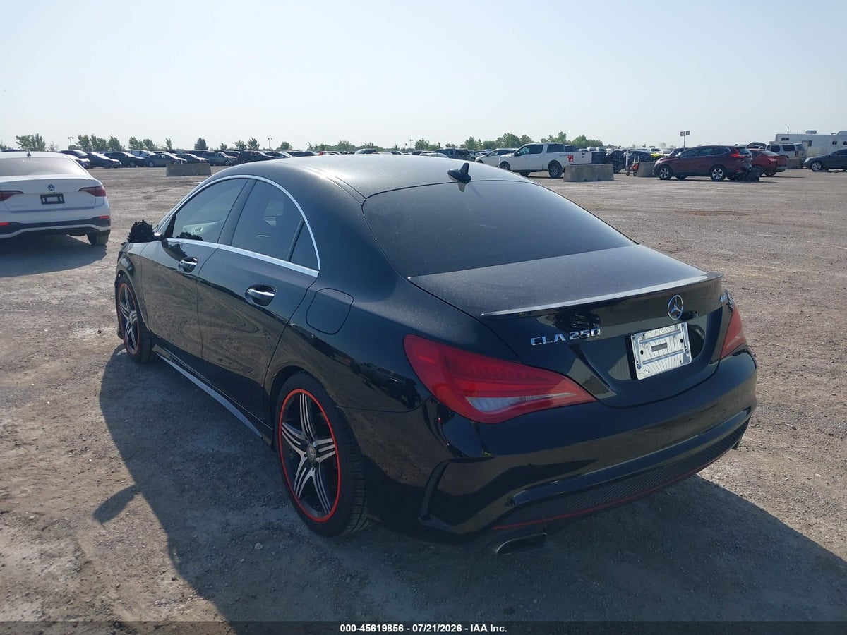 2016 MERCEDES-BENZ CLA 250 4MATIC — снимка 3