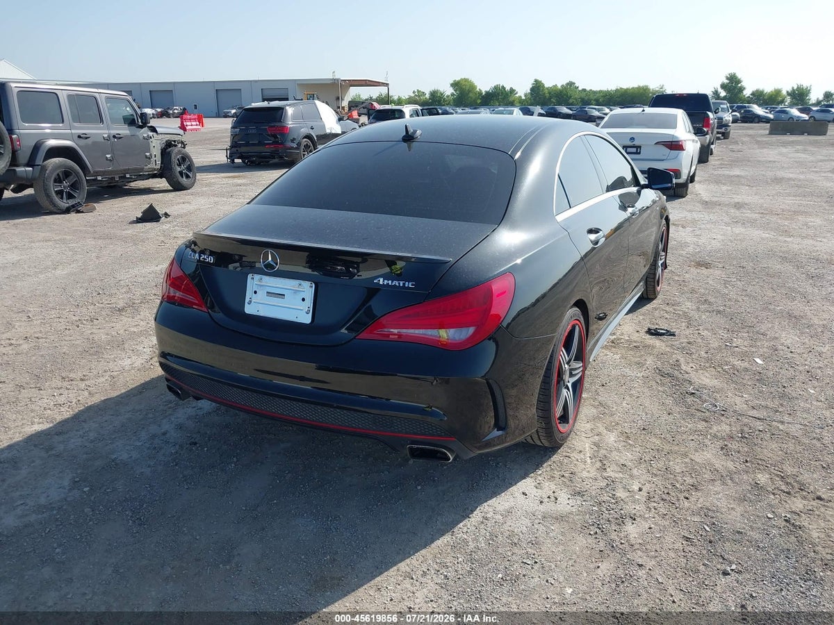 2016 MERCEDES-BENZ CLA 250 4MATIC — снимка 4