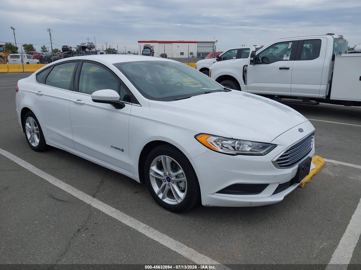 2018 FORD FUSION HYBRID S