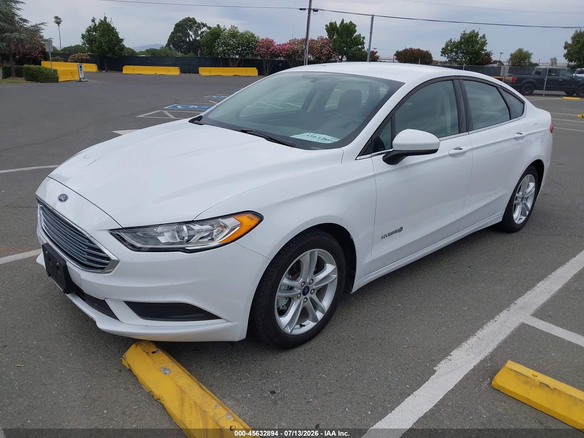 2018 FORD FUSION HYBRID S — снимка 2