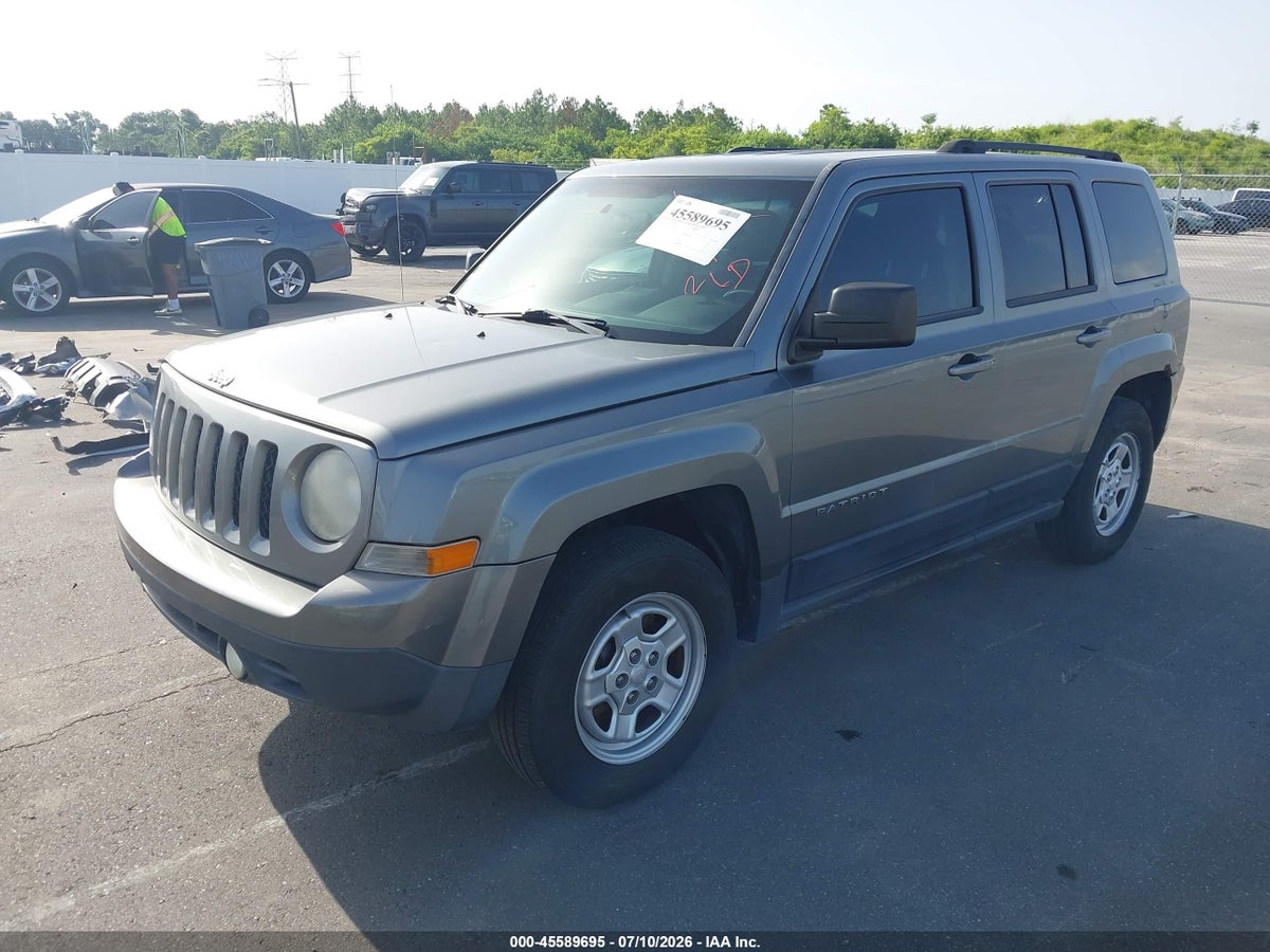 2012 JEEP PATRIOT LATITUDE — снимка 2