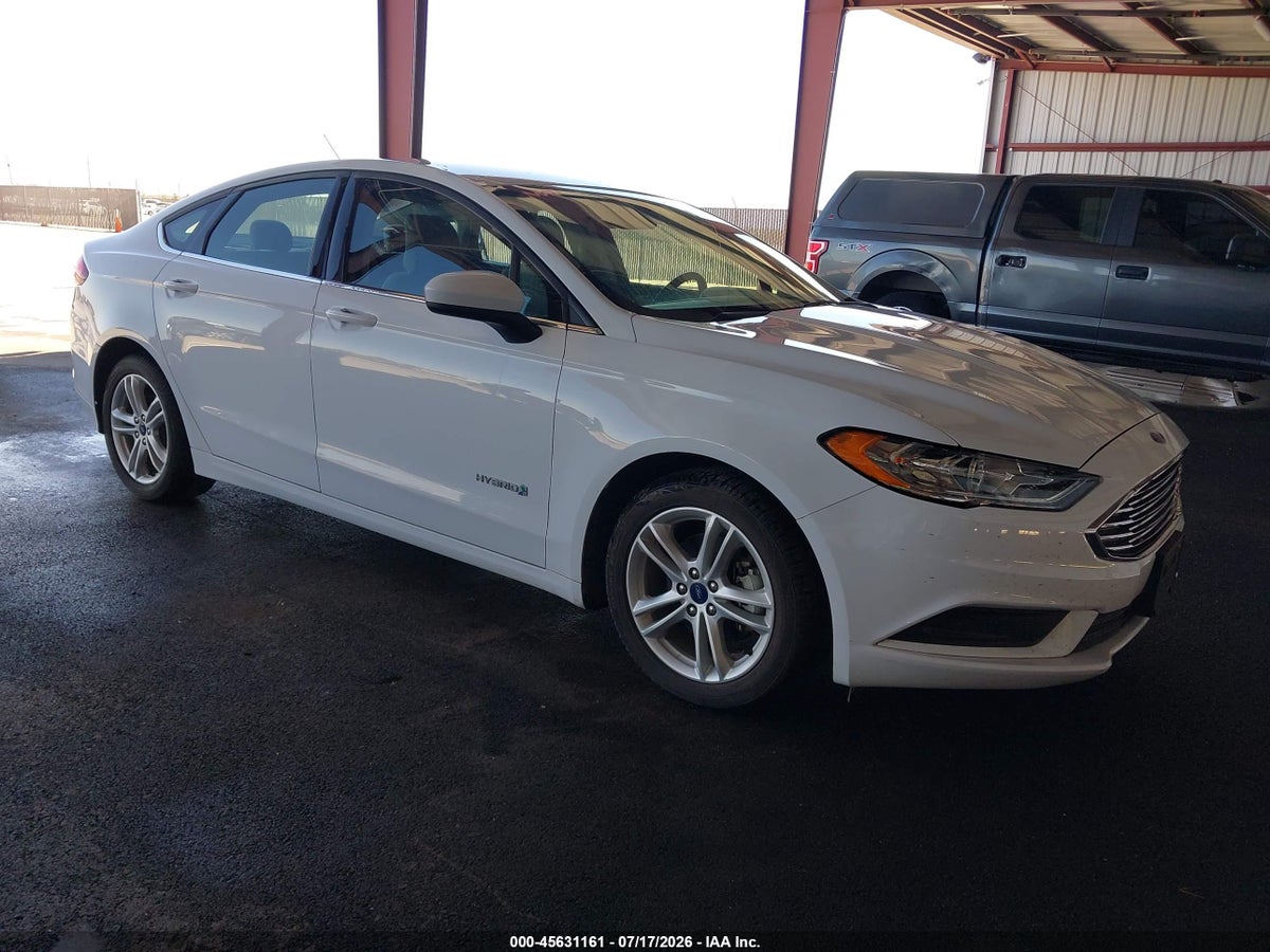 2018 FORD FUSION HYBRID S
