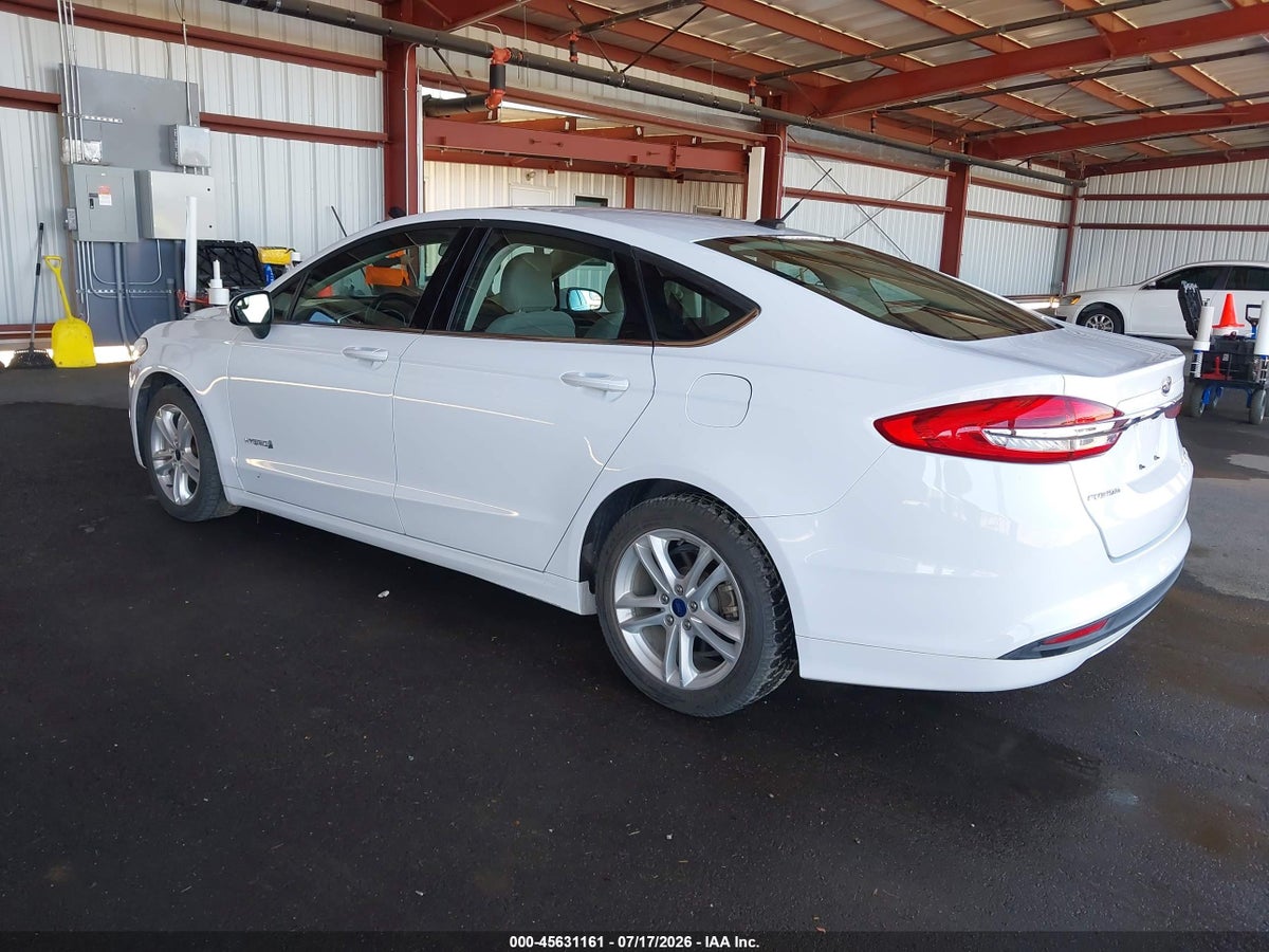 2018 FORD FUSION HYBRID S — снимка 3