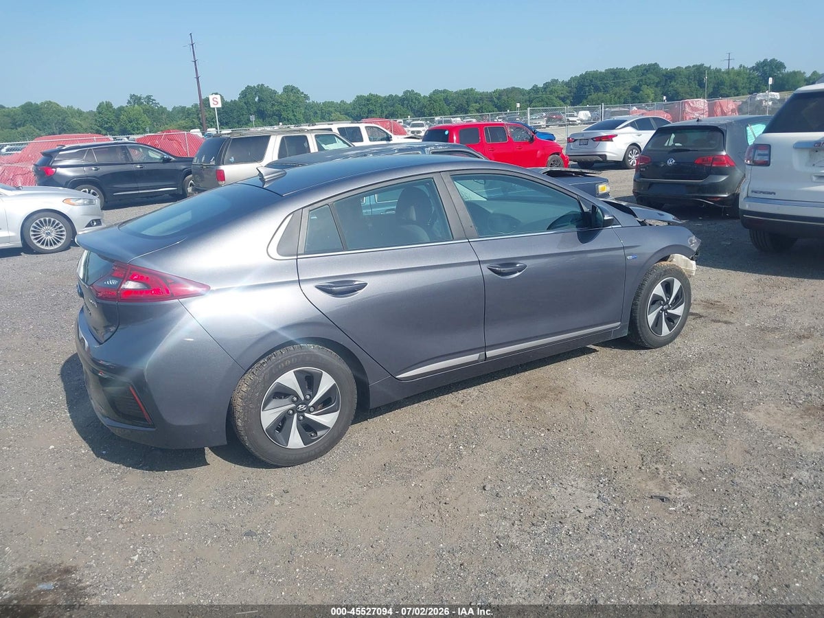 2017 HYUNDAI IONIQ HYBRID SEL — снимка 4