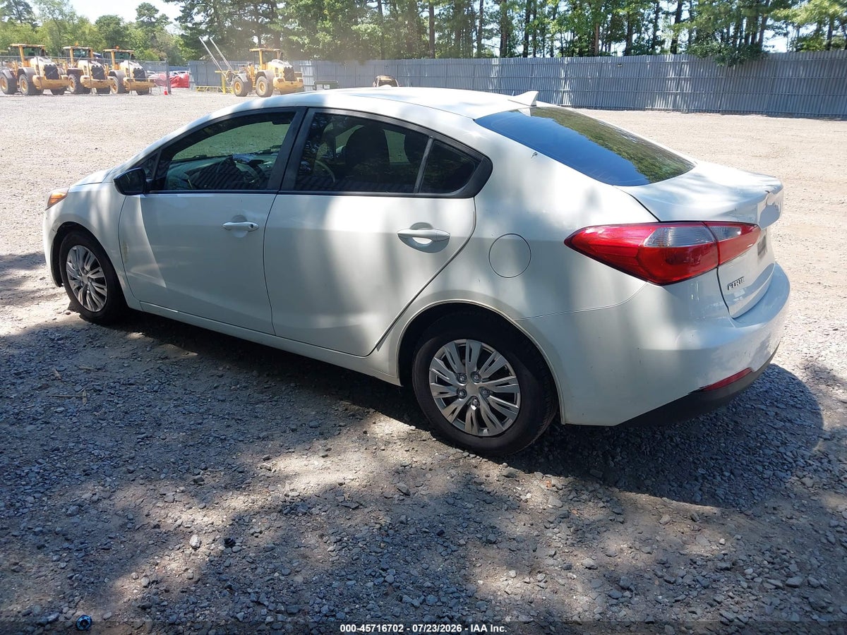 2016 KIA FORTE LX — снимка 3