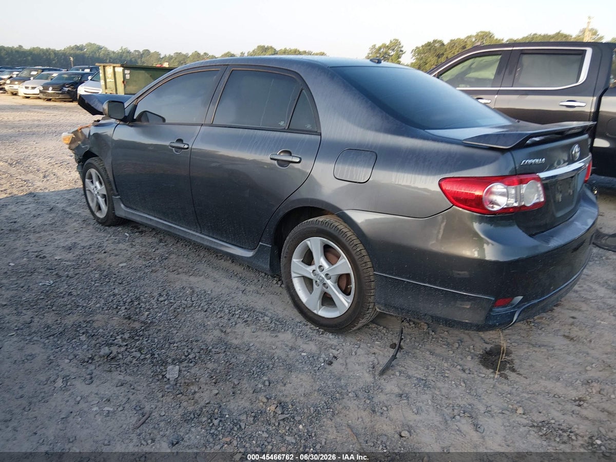 2011 TOYOTA COROLLA S — снимка 3