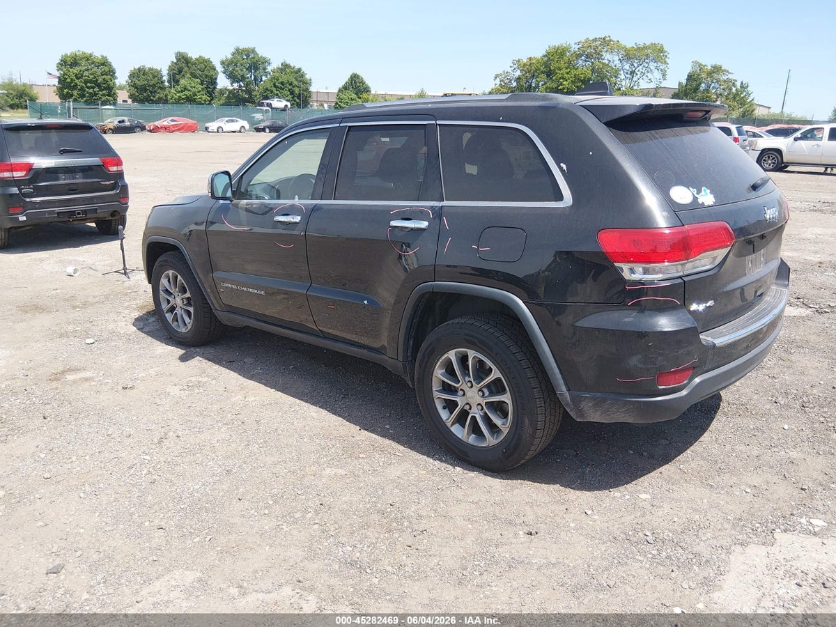 2016 JEEP GRAND CHEROKEE LIMITED — снимка 3