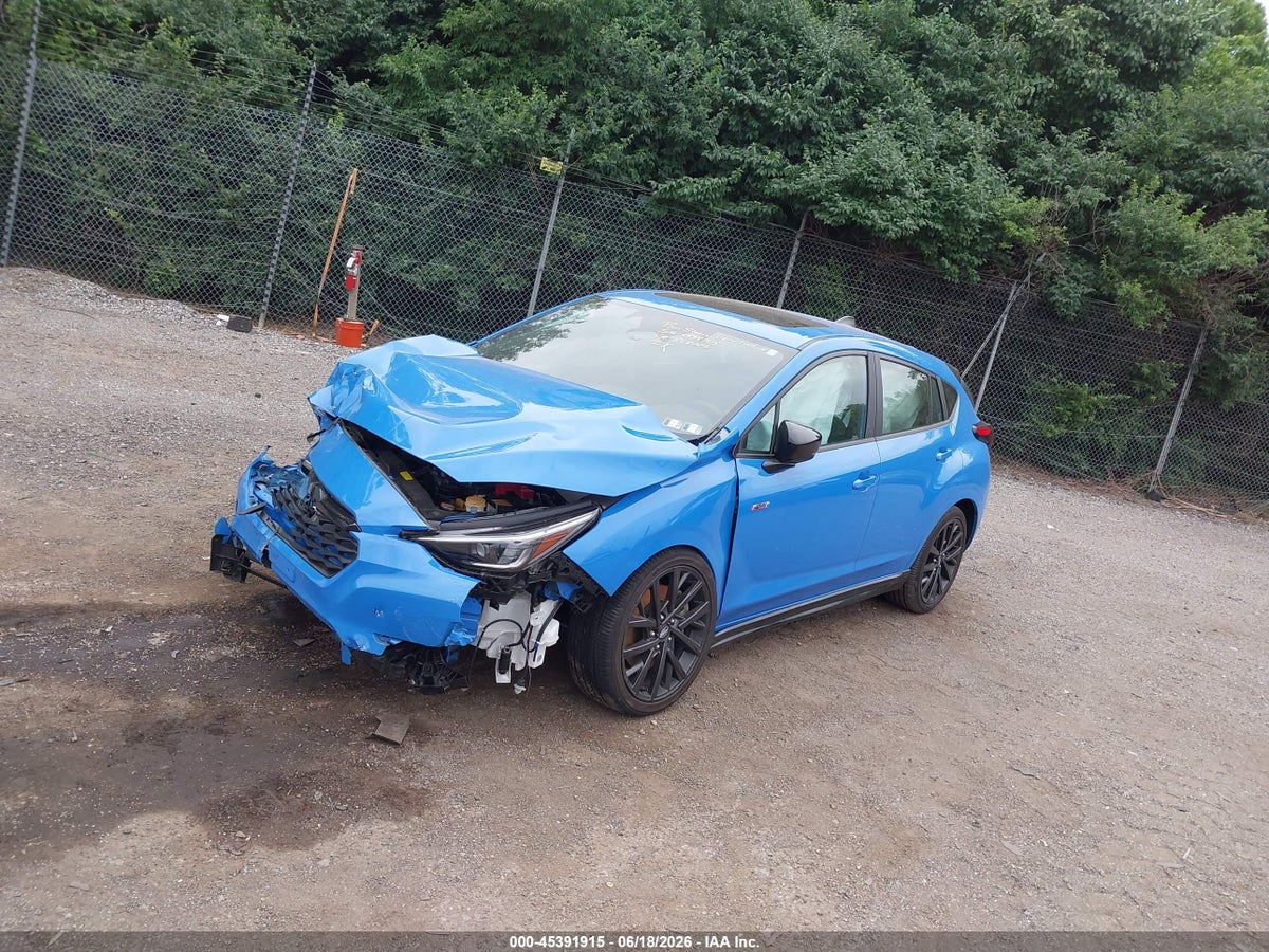 2024 SUBARU IMPREZA RS 5-DOOR — снимка 2