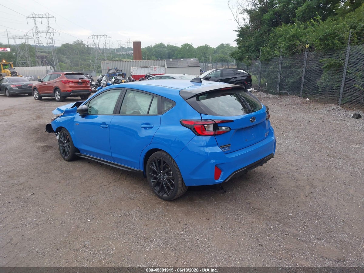 2024 SUBARU IMPREZA RS 5-DOOR — снимка 3